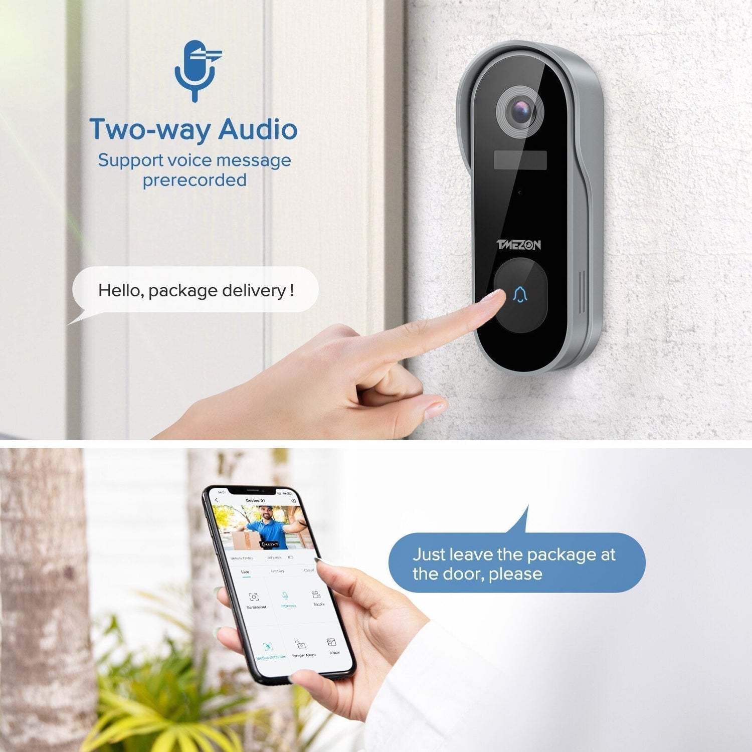 Smart Video Doorbell.